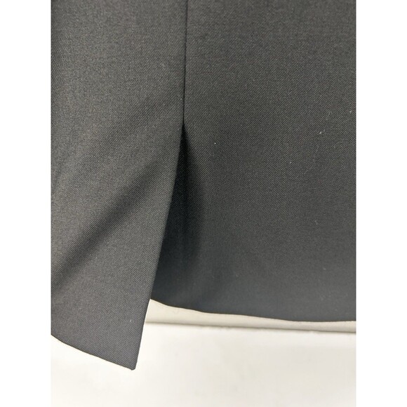 J Crew Factory Original Schoolboy Blazer Black SZ 22 Gold Buttons Academia Lined - Picture 9 of 10